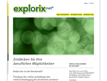 Tablet Screenshot of explorix.net